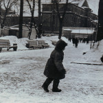 1958 год. Софья гуляет в саду Аквариум вместе с мамой Изабеллой Воложинской