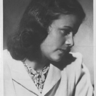 Тамара Ивановна Кузнецова, в замужестве Аборкина. 1940-е годы